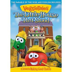 VeggieTales "The Little House That Stood" DVD A Lesson in Making Good Choices